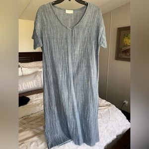 Orange creek midi dress Small